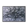 Piet Mondrian's Gray Tree Framed Canvas
