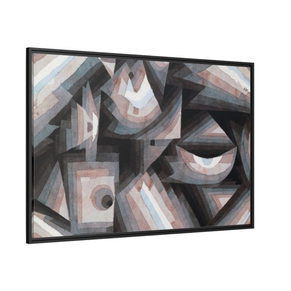 88289-170.jpg Crystal Gradation by Paul Klee Framed Canvas