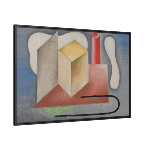 88289-180.jpg Factory by Mikuláš Galanda Framed Canvas