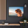 88289-189.jpg Brown Puppy on the Beach Framed Canvas