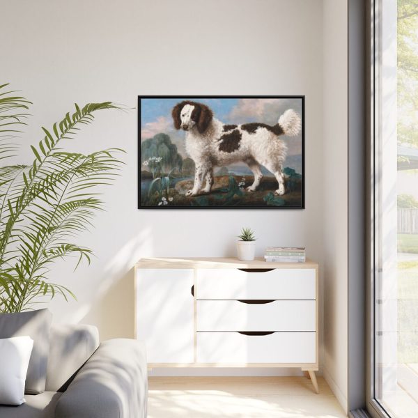 88289-203.jpg Brown and White Norfolk or Water Spaniel by George Stubbs Framed Canvas