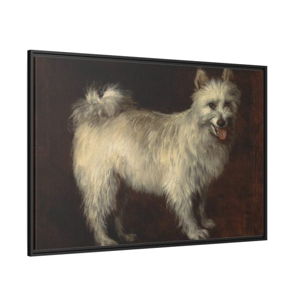 88289-205.jpg Spitz Dog by Thomas Gainsborough Framed Canvas