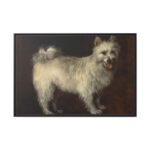 Spitz Dog by Thomas Gainsborough Framed Canvas - Image 2