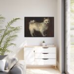 Spitz Dog by Thomas Gainsborough Framed Canvas - Image 4