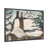 88289-220.jpg Snowy Rooftops and Trees by Arthur Dove Framed Canvas
