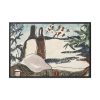 88289-221.jpg Snowy Rooftops and Trees by Arthur Dove Framed Canvas