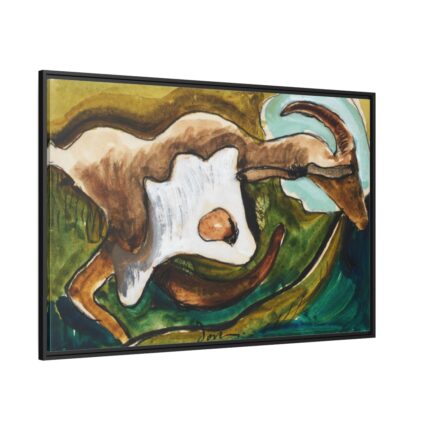 Study for Goat by Arthur Dove Framed Canvas