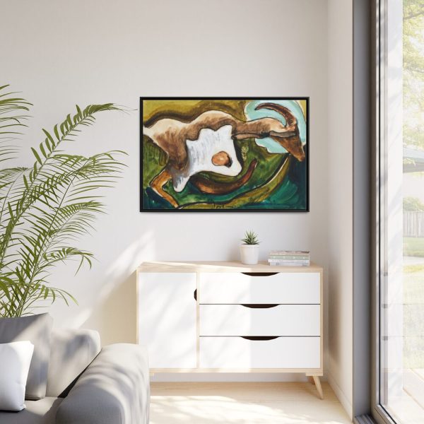 88289-228.jpg Study for Goat by Arthur Dove Framed Canvas