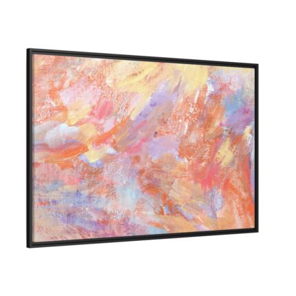 Colorfull Abstract Art Framed Canvas