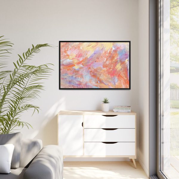 88289-238.jpg Colorfull Abstract Art Framed Canvas