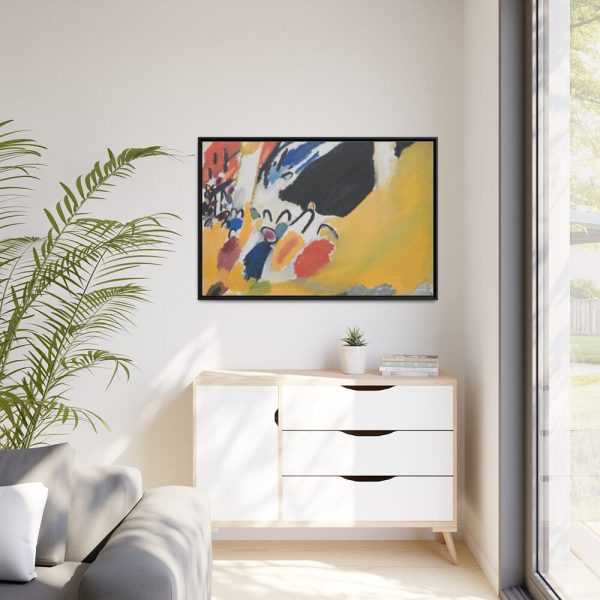 88289-243.jpg Impressions III by Wassily Kandinsky Framed Canvas