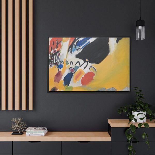 88289-244.jpg Impressions III by Wassily Kandinsky Framed Canvas