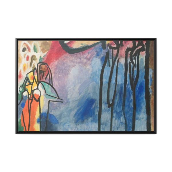 88289-251.jpg Improvisation 19 by Wassily Kandinsky Framed Canvas
