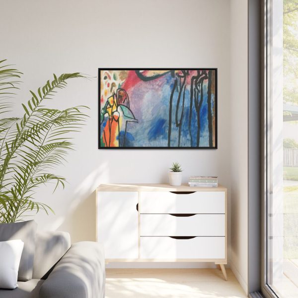 88289-253.jpg Improvisation 19 by Wassily Kandinsky Framed Canvas