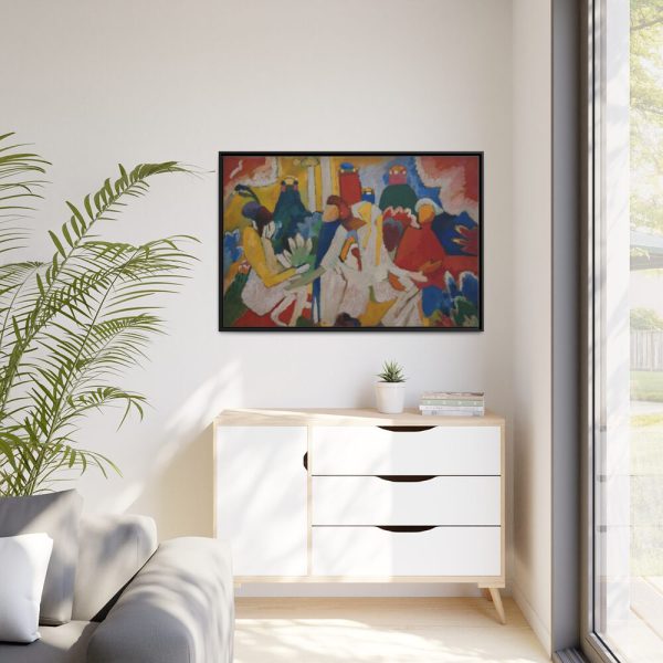 88289-258.jpg Oriental by Wassily Kandinsky Framed Canvas