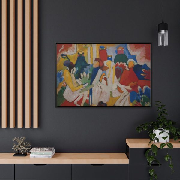 88289-259.jpg Oriental by Wassily Kandinsky Framed Canvas
