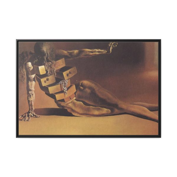 88289-261.jpg The Anthropomorphic Cabinet by Salvador Dali Framed Canvas