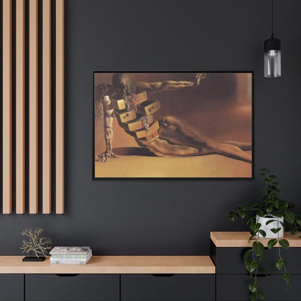 88289-264.jpg The Anthropomorphic Cabinet by Salvador Dali Framed Canvas