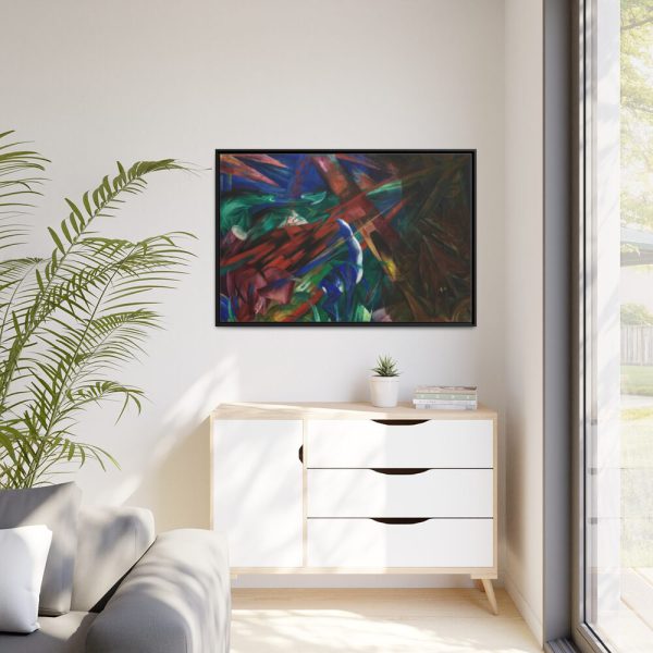 88289-278.jpg Animal Fates by Franz Marc Framed Canvas