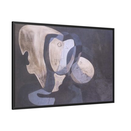 Cubist Self-Portrait by Salvador Dali Framed Canvas