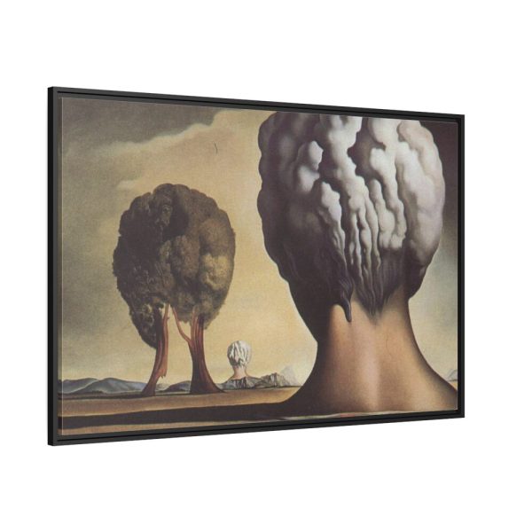 88289-305.jpg The Three Sphinxes of Bikini by Salvador Dali Framed Canvas