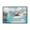 88289-31.jpg Fishing Boats, Key West by Winslow Homer Framed Canvas