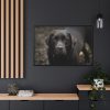 88289-319.jpg Black Labrador Retriever Framed Canvas