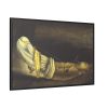 Anthropomorphic bread by Salvador Dali Framed Canvas