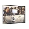 Apparition of Face and Fruit Dish on a Beach by Salvador Dali Framed Canvas