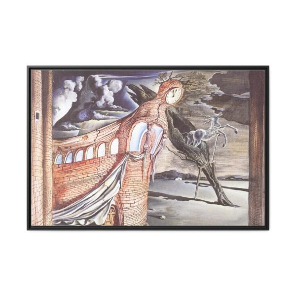 88289-366.jpg Decor For Romeo Et Juliet By Salvador Dali Framed Canvas