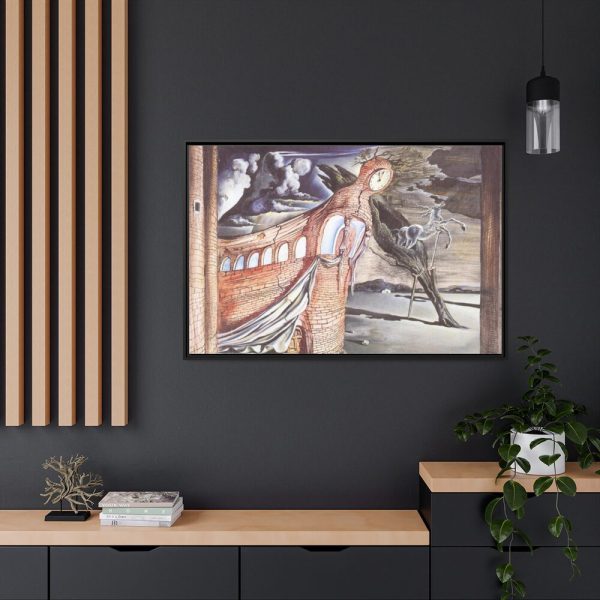 88289-369.jpg Decor For Romeo Et Juliet By Salvador Dali Framed Canvas