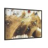 88289-370.jpg The Mountains of Cape Creus on the March by Salvador Dali Framed Canvas