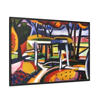 Décor Slav by Henry Lyman Sayen Framed Canvas