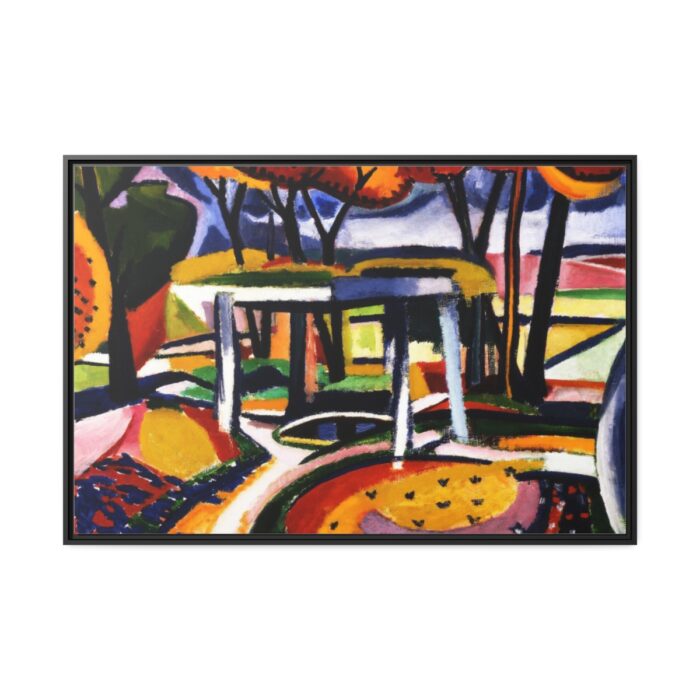 Décor Slav by Henry Lyman Sayen Framed Canvas - Image 2