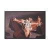 88289-401.jpg Figure on the Rocks by Salvador Dali Framed Canvas