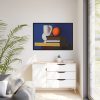 Arrangement with White Jug, Orange and Book by Vilhelm Lundstrøm Framed Canvas