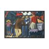 Urban theme by Gejza Schiller Framed Canvas