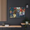 Urban theme by Gejza Schiller Framed Canvas