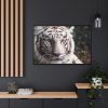 88289-419.jpg White Bengal Tiger Framed Canvas