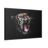 Tiger Face Framed Canvas
