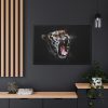Tiger Face Framed Canvas