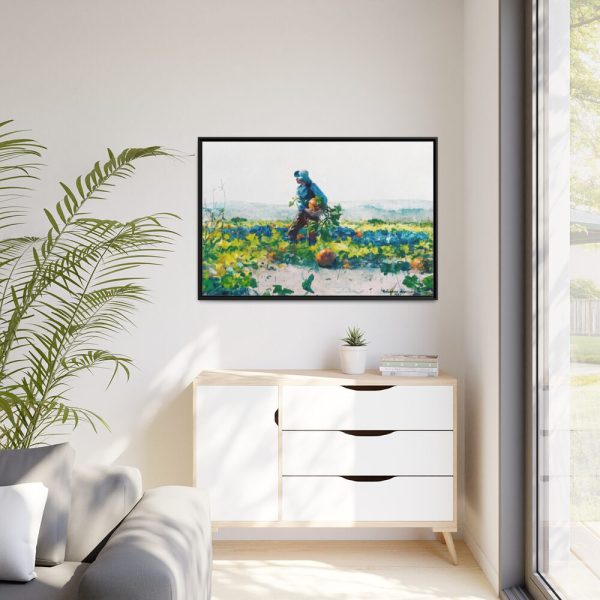 For to Be a Farmer’s Boy by Winslow Homer Framed Canvas