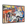 Gouache by Henry Lyman Sayen Framed Canvas