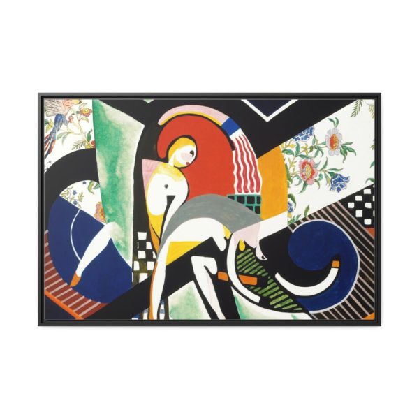 The Thundershower by Henry Lyman Sayen Framed Canvas