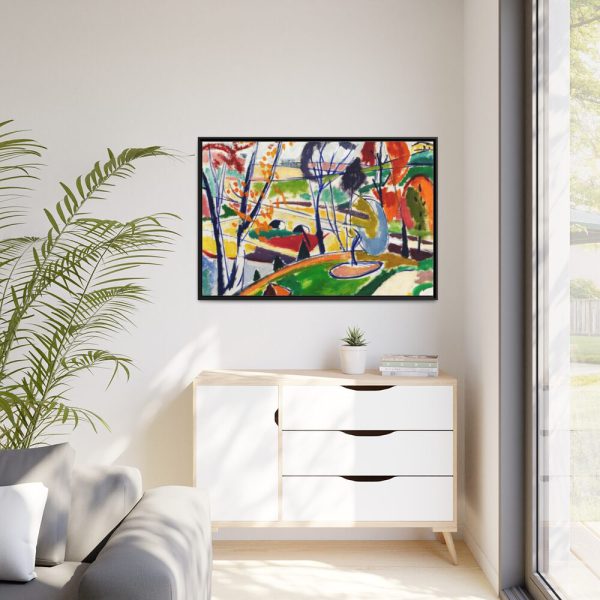 88289-463.jpg Décor Plat by Henry Lyman Sayen Framed Canvas