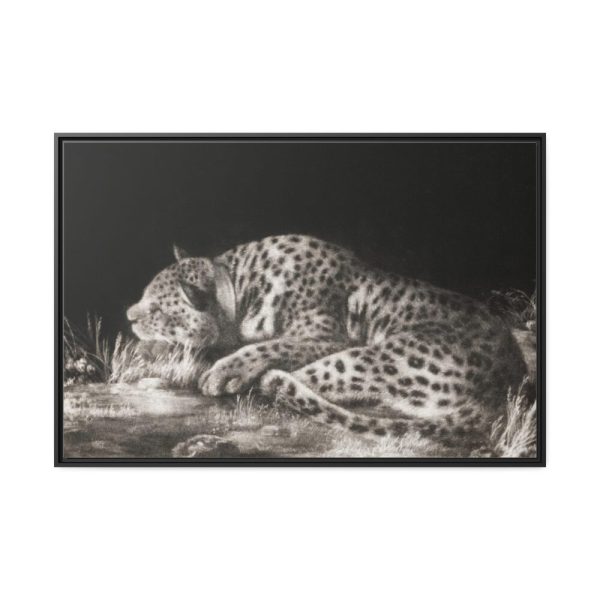 88289-466.jpg A Tyger Sleeping Cheetah by George Stubbs Framed Canvas