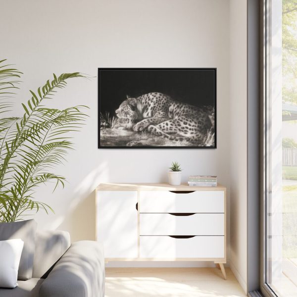 88289-468.jpg A Tyger Sleeping Cheetah by George Stubbs Framed Canvas