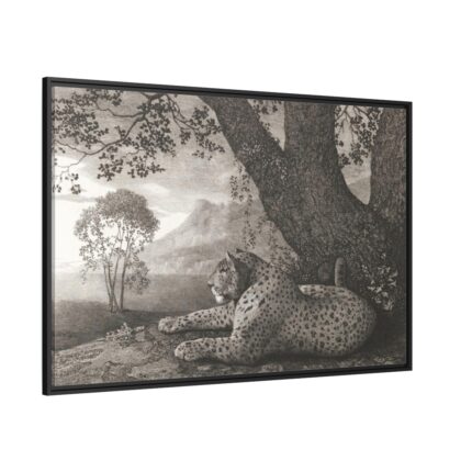 A Tyger by George Stubbs Framed Canvas