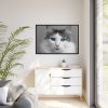 88289-513.jpg Cute Maine Coon Cat Framed Canvas