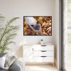 88289-533.jpg Autumn Cat Framed Canvas
